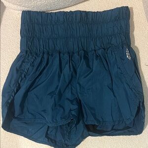 Free people Blue Athletic Shorts- Never worn